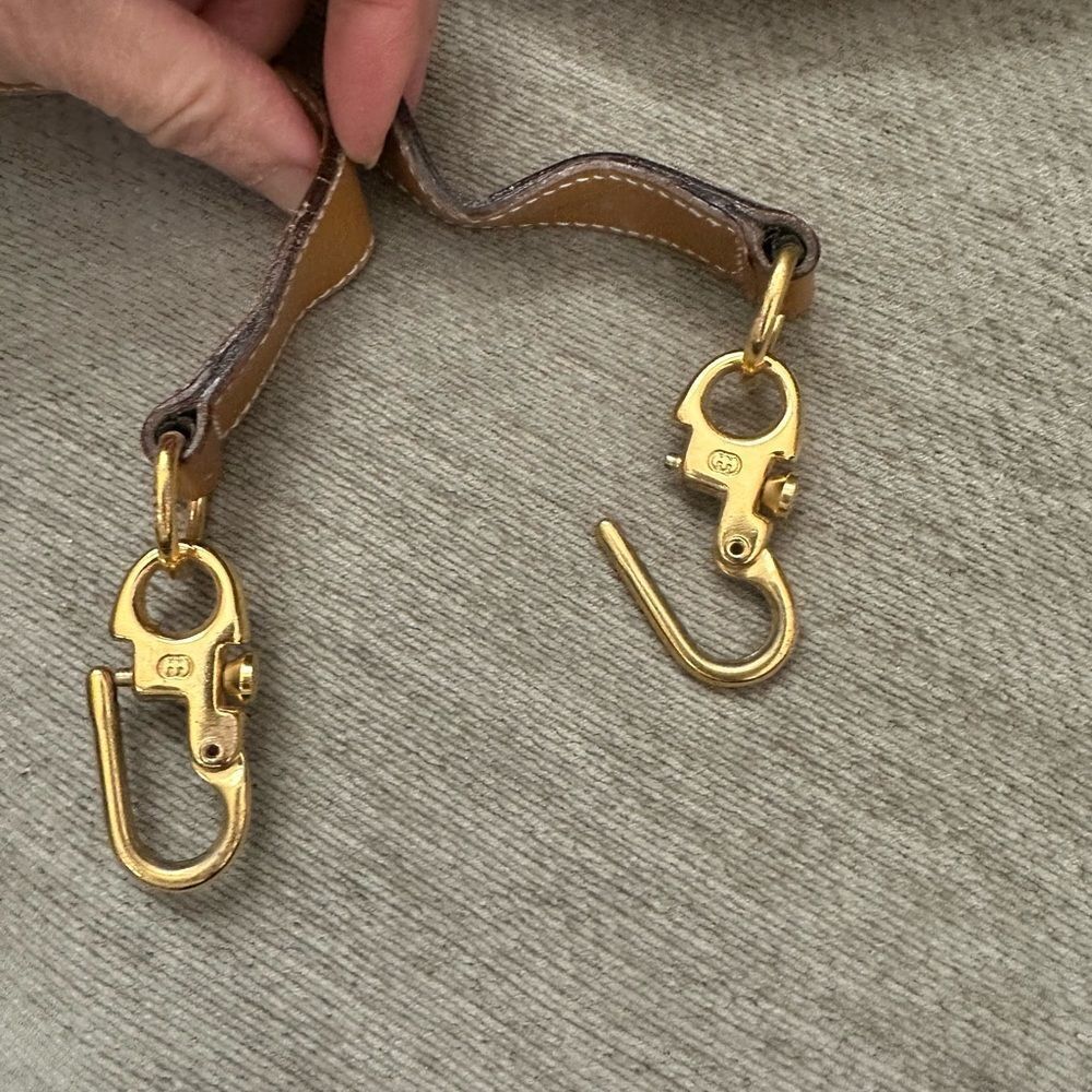 Gucci Brown Leather Belt Bag with Gold Hardware
